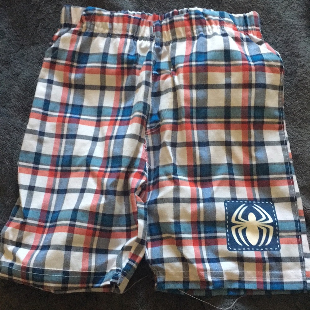 Spider-Man shorts size 2T